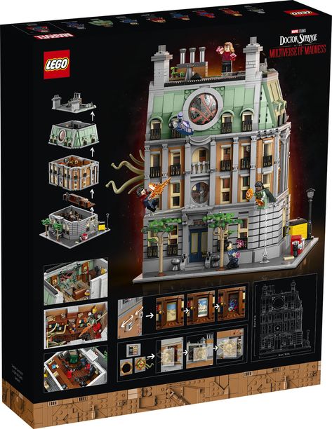 Sinister Strange, Ebony Maw, Sanctum Sanctorum, Lego Marvel's Avengers, Lego Gifts, Shop Lego, Lego Marvel Super Heroes, Multiverse Of Madness, Doctor Strange Marvel