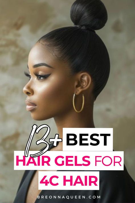 "Say goodbye to frizz and hello to definition! Our curated list of the 13 best hair gels for natural hair will help you achieve the perfect curls every time. #FrizzFreeCurls #NaturalHairStyling #HairGelForCurls" Best hair gel for 4c hair, best gel for natural hair, best gel for black hair Extra Hold Hair Gel, Best Products For Black Hair, Good Gel For Natural Hair, Best Styling Gel For 4c Natural Hair, Natural Hair Tips For Beginners, Gel Styles Hairstyles For Natural Hair, Gel Up Hair Styles, Gel For Natural Black Hair, Curl Activator On 4c Natural Hair