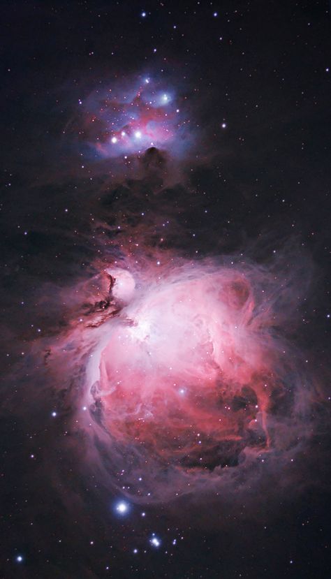 Astrophotography by Trevor Jones.  Learn how this image was taken at AstroBackyard. Galaxy Photos, Aesthetic Galaxy, Sky Images, Orion Nebula, Space Artwork, Colorful Clouds, Aesthetic Space, Space Images, Space Pictures