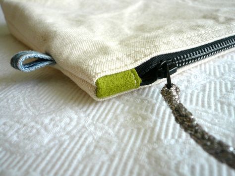 Repurposed Denim, Creative Bag, Chartreuse Green, Denim Belt, Canvas Clutch, Diy Purse, Clutch Pouch, Knitting Accessories, Buy Handmade