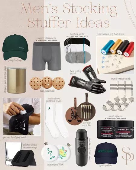 Men can definitely be difficult to shop for, especially when it comes to the little things. It's that fine line of wanting to be creative with gift ideas, but you also what them to use the items. I rounded up some fun men’s stocking stuffer ideas to give you guys some inspo for the guys in your life. Click here to shop! | holiday, gift guide, stocking stuffers, men's gift ideas, men's gifts, christmas Christmas Gift Baskets, Men’s Gifts, Gift Guide For Men, Men's Gifts, Stocking Stuffer Ideas, Stocking Stuffers For Men, Christmas Gifts For Husband, Saint Patties, Mark And Graham