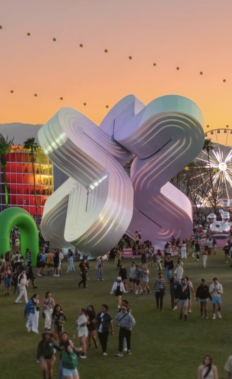 Coachella Art Installations, Interactive Activation, Coachella Art, Art Installation, Art Installations, Installation Art, Formula 1, Lobby, Media