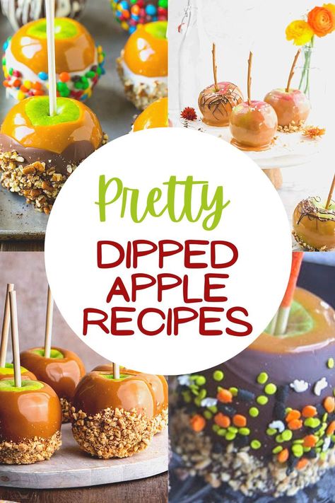 Many enjoy crisp and freshly dipped apples during the fall. But did you know October 31st is National Caramel/Candy Apple Day? Traditional you’ll find candy and caramel dipped apples, although many other variants exist, including: Taffy apples, Chocolate apples, and Jelly apples. Here I have compiled a list of 15 dipped apple recipes for you to try! How To Make Taffy, Caramel Dipped Apples, Candy Apple Bars, Dipped Apples, Caramel Apple Pops, Halloween Candy Apples, Taffy Apple, Chocolate Caramel Apples, Gourmet Caramel Apples