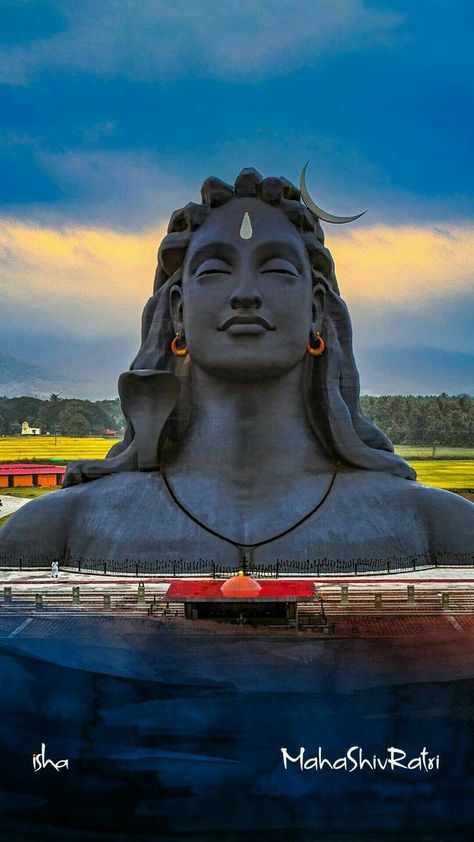 Adiyogi Shiva Statue Wallpaper, Adiyogi Shiva Statue, Adiyogi Statue, Adi Yogi, Adiyogi Shiva, Isha Yoga, Classic Films Posters, Pictures Of Shiva, Shiva Hd Wallpaper