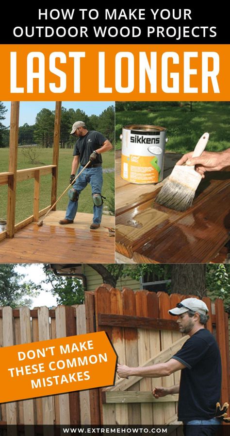 How To Seal A Wood Fence, Outdoor Wood Stain, Treated Wood Deck, Outdoor Curb Appeal, Sealing Wood, Cedar Stain, Outdoor Wood Projects, Exterior Wood Stain, Cedar Posts