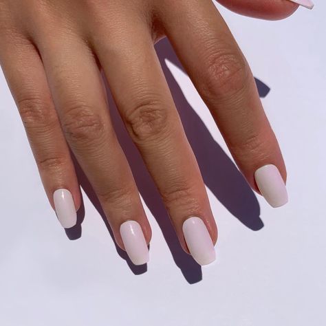 Daisy Nail Designs, INC. on Instagram: “Meet #WhiteBunny 💅🏽💅🏼💅🏾She’s a perfect off-white shade with a light tint of pink. You know exactly which shade to ask for when desiring a…” Daisy Nail Designs, Opal Nail Polish, Dnd Gel Nail Polish, White Gel Nails, Opal Nails, Bunny Nails, Dnd Gel Polish, Daisy Nails, White Bunny