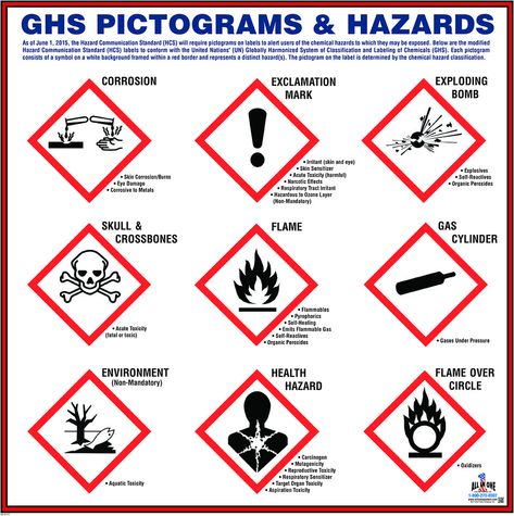 GHS Pictogram | OSHA Safety Poster for Workplace Safety Signs And Symbols, Health And Safety Poster, Safety Slogans, Montessori Science, Chemical Safety, Border Background, Hazard Sign, Safety Posters, Symbols And Meanings