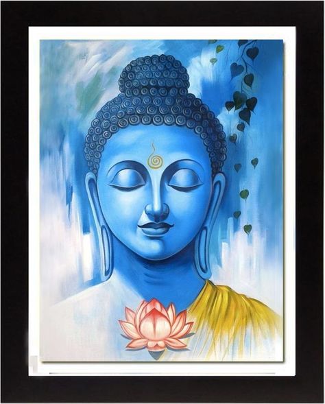 Buddha Story, Buddha Drawing, Buddha Purnima, Pencil Drawing Images, Ganesh Art Paintings, Buddha Canvas, Bengali Art, Buddha Art Drawing, Gautam Buddha