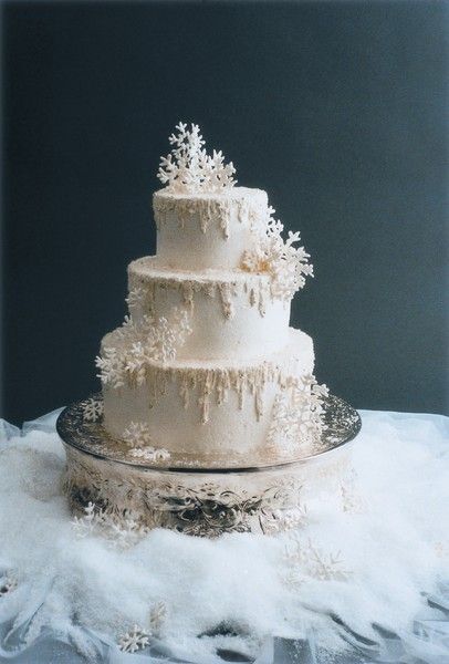 Torte Frozen, Schnee Party, Winter Wonderland-party, Winter Torte, Winter Wedding Planning, Snowflake Cake, Snowflake Wedding, Winter Wedding Cake, Winter Cake