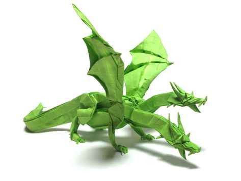 Hard Origami, Origami Dragons, Kids Wagon, Origami Diagrams, Origami Artist, Origami Models, Rope Crafts Diy, How To Make Origami, Origami Instructions