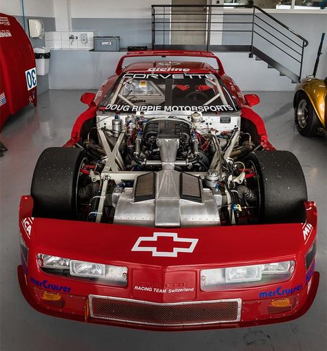 Corvettes For Sale: Doug Rippie's Le Mans ZR-1 Corvette - Corvette: Sales, News & Lifestyle Corvette C4 Zr1, Corvette Race Car, Chevrolet Corvette C4, C4 Corvette, Corvette C4, American Racing Wheels, Touring Car Racing, Corvette Grand Sport, Dream Car Garage