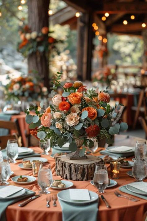 Fairytale Palette, Autumn Wedding Decorations, Fall Wedding Reception Ideas, Thanksgiving Arrangements, Fall Wedding Tablescapes, Late Fall Wedding, October Weddings, September Wedding Colors, Fall Wedding Reception