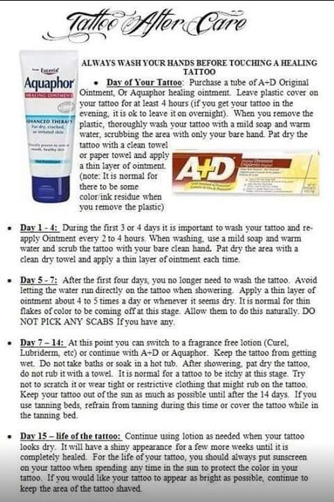 Tattoo Aftercare Tips, Learn To Tattoo, Lily Tattoo Design, Tattoo Diy, Tattoo Techniques, After Care, Disney Tattoo, Tattoo Care, Lily Tattoo