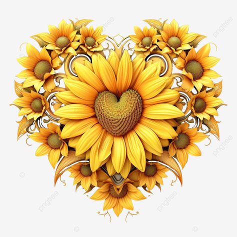 unflower art fantasy heart ai generated heart rose fantasy png Aesthetic Clipart, Fantasy Png, Autumn Sunflowers, Png Rose, Sunflower Heart, Sunflower Love, Sunflower Clipart, Sunflower Pictures, Dog Clipart