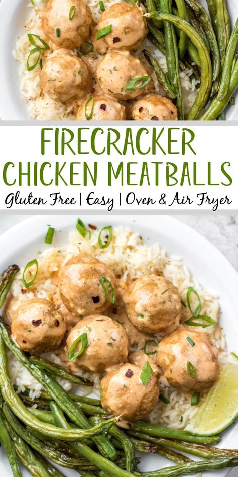 Turkey Meatball Recipes Gluten Free, Healthy Family Dinners Gluten Free, Ground Turkey Recipes No Dairy, Healthy Dairy Free Recipes Lunch, Macro Meatballs, Macro Friendly Meatball Recipes, Family Friendly Macro Meals, Macro Friendly Meatballs, Gut Friendly Dinner Recipes