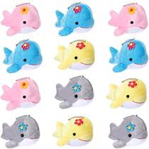 Check this out on Amazon Dolphin Birthday Parties, Dolphin Birthday, Mini Plushies, Kangaroo Plush, Kindergarten Gifts, Brown Puppies, Kids Favors, Animals Sea, Plush Keychain