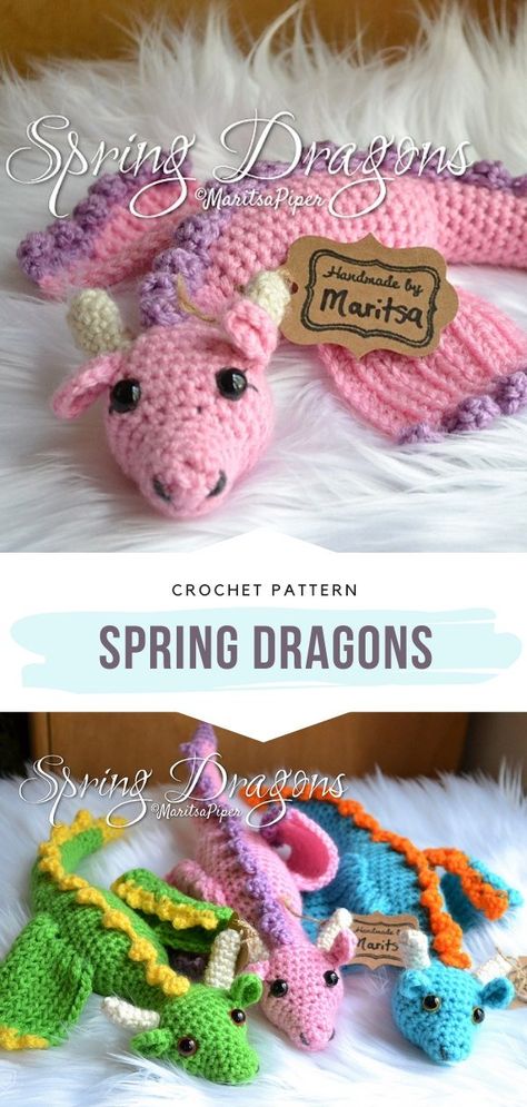 Amigurumi Dragons Free Crochet Patterns Crochet Dragons, Bat Crochet Pattern, Tiamat Dragon, Amigurumi Bat, Amigurumi Dragon, Crochet Dragon Pattern, Crochet Bat, Crocheted Animals, Crochet Toys Free Patterns