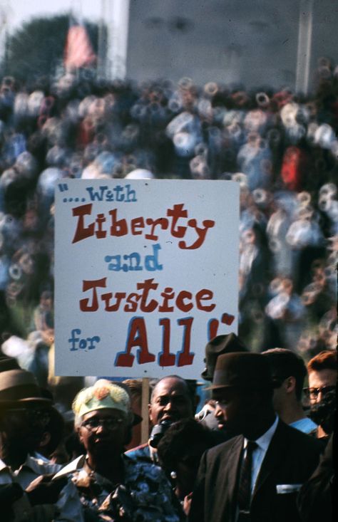 I Have A Dream Speech, March On Washington, Liberty And Justice For All, Mlk Jr, And Justice For All, Protest Signs, Time Life, Power To The People, Civil Rights Movement