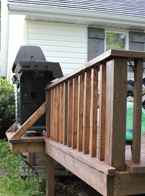 Patio Extension For Grill, Deck Extension For Grill, Grill Bump Out On Deck, Grill On Deck Ideas, Deck Bbq Area, Grill On Deck, Deck Extension Ideas, Deck Extension, Outdoor Deck Design