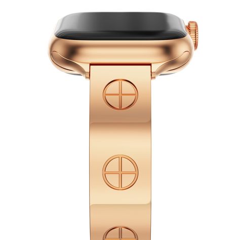 PRICES MAY VARY. Luxe-Inspired Design: Wanna dress up for today? Put on the classic luxury with our all-metal apple watch band women, designed to bring an classy touch to your Apple Watch. Exquisitely carved motifs, refined lines and reflective finishes, every detail is infused with luxe and love. Long-Lasting Appeal: We’ve selected luxurious 316L stainless steel to craft the apple watch strap for ultimate durability. Anti-rust, resistant to water, s cratches, stains, the band will remain a spif Dressy Apple Watch Bands Women, Classy Apple Watch Bands, Cute Apple Watch Bands, Apple Watch Bands Women, Rose Gold Apple Watch, Apple Watch Bracelets, Apple Band, Gold Apple Watch, Apple Watch 42mm