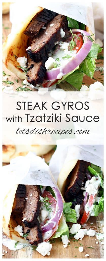 Flank Steak Sliders, Metteranian Diet, Gyro Recipe Beef, Steak Gyros, Crockpot Summer, Gyro Sandwich, Gyros With Tzatziki Sauce, Sandwich Steak, Greek Sandwich