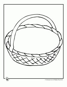 Printable May Day Baskets & May Day Coloring Pages - Woo! Jr. Kids Activities Spring Kids Activities, Vegetable Crafts, May Day Baskets, Basket Drawing, Basket Crafts, صفحات التلوين, Printables For Kids, Spring Kids, May Days