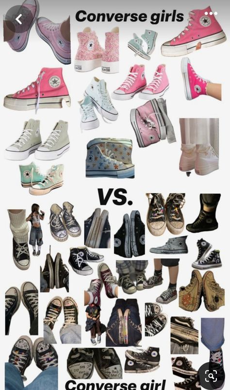 Converse Girls, Converse Design, Converse Aesthetic, Cute Converse, Mood Clothes, Don't Judge, Which One Are You, Really Cute Outfits, Just Girly Things