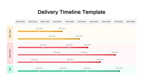 The delivery timeline PowerPoint template will help you to display a structured schedule or plan that outlines the expected dates and milestones for completing a particular project, task, or delivering goods or services. This template has multiple purposes though it comes in a simple timeline design. It is a crucial tool for project management and The post Delivery Timeline PowerPoint Template appeared first on SlideBazaar. Timeline Ppt, Project Status Report, Project Presentation, Timeline Design, Powerpoint Slide, Creative Powerpoint, Simplest Form, Professional Templates, Project Management