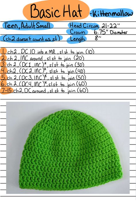 Crochet Donation Projects, Kittenmallow Crochet Patterns, Artsy Crafts, Crochet Beanie Pattern Free, Books Diy, Crochet Baby Beanie, Quick Crochet Patterns, Crochet Beanie Hat, Basic Crochet