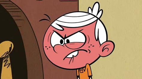 Angry Cartoon Face, Mad Cartoon, Adventure Time Gif, The Loud House Lincoln, Angry Duck, Angry Cartoon, Mad Face, Cony Brown, Lincoln Loud