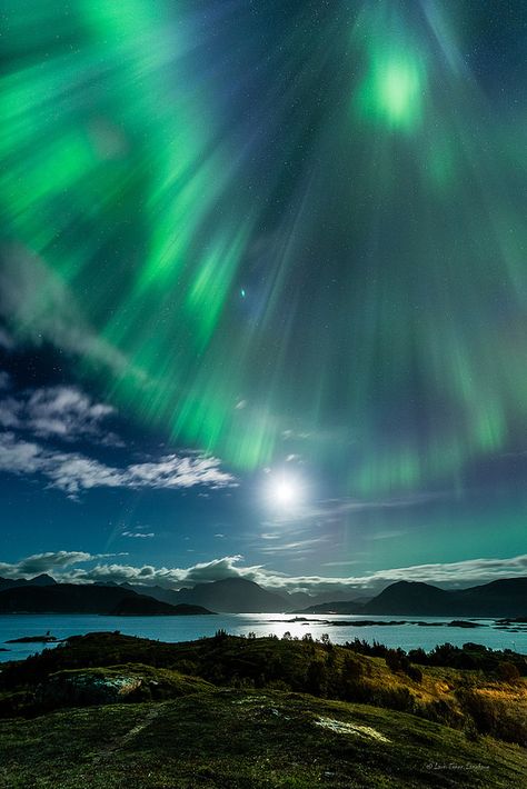 ˚Descending light - Norway Tromsø Norway, Beautiful Norway, Northern Lights (aurora Borealis), Southern Lights, Aurora Australis, Aurora Borealis Northern Lights, Tromso, The Aurora, The Northern Lights