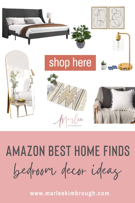 Looking for the best bedroom decor ideas? These Amazon decor finds will help you make your bedroom inspiration into a reality! You can also find the must have items for small rooms because there are so many to choose from! Click now to see what Amazon has in store for you! Amazon Bedroom Decor Ideas, Mom Must Haves, Amazon Bedroom, Amazon Decor Finds, Amazon Home Finds, Modern Vases, Modern Platform Bed, Amazon Decor, Home Finds