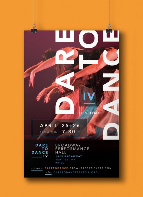 "dare to dance iv" event - performance poster series // 2014 © byron a. gronseth Theatre Workshop Poster, Acting Workshop Poster, Dance Event Poster Design, Dancing Poster Design, Performance Poster Design, Live Performance Poster, Dance Show Poster, Dance Poster Design Graphics, Dance Workshop Poster