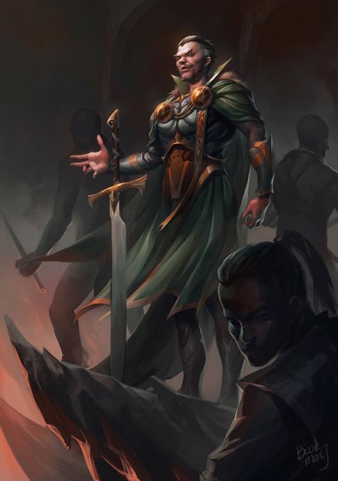 Ra's al Ghul, ZHAI RUI on ArtStation at https://www.artstation.com/artwork/oOre8w Ra’s Al Ghul Dc, Raz Al Ghul, Ra's Al Ghul Art, Ra Al Ghul, Ra's Al Ghul, Ras Al Ghul, Gotham Series, Batman Villains, Comic Book Art Style