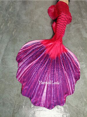 (eBay) The pictures and videos show a fabric tail supported by a monofin. This product consists of a fabric tail only. Pink Mermaid Tail, Professional Mermaid, Realistic Mermaid, Swimming Gear, Reflective Fabric, Mermaid Fabric, Pink Mermaid, Mermaid Tails, Mermaid Costume