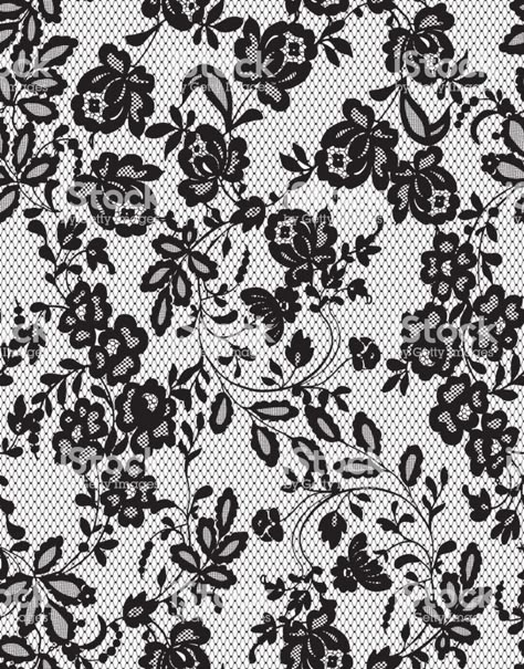 Lace Drawing, Fashion Illustrations Techniques, Lace Tattoo, Abstract Graphics, Textile Pattern Design, Illustration Fashion Design, 자수 디자인, Abstract Images, Pattern Vector