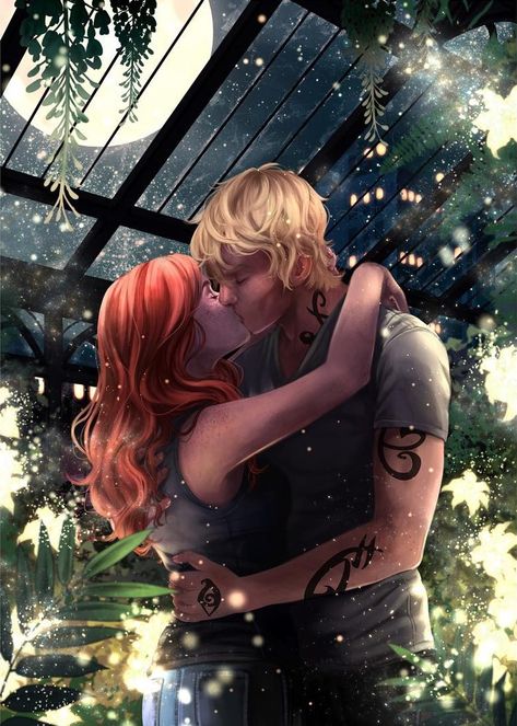 Clace Fanart, Clary Und Jace, Scorpius And Rose, Clary Y Jace, Immortal Instruments, Jace Herondale, Gallagher Girls, City Of Ashes, Simon Lewis