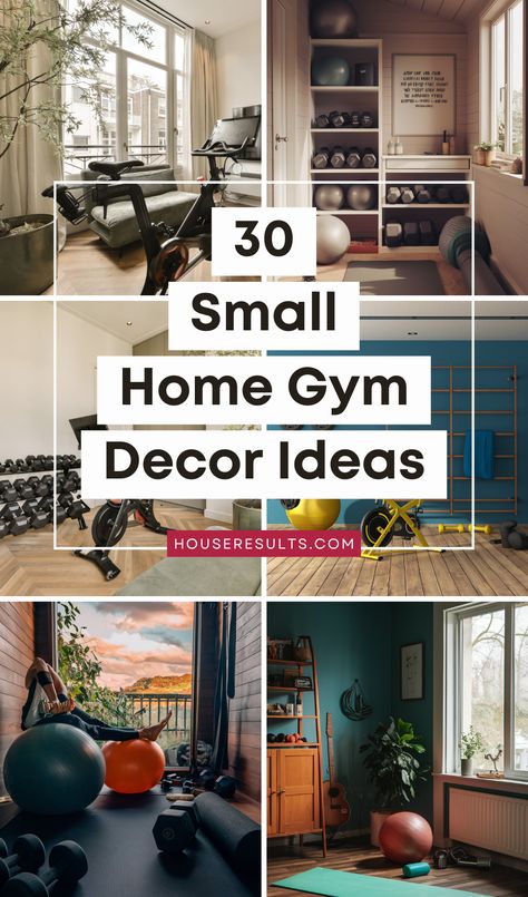 🏋️‍♀️ Uncover the secrets to an effective home workout space with our small home gym ideas! Whether you have a small apartment or a cozy house, we have tips and tricks to suit every need. Check out these small home gym ideas and make your fitness goals a reality. #HomeFitness #SmallSpaceGym #WorkoutIdeas Exercise Room Ideas Home Gyms, Gym / Office Room, House Fitness Room, Home Workout Decor, Ikea Workout Room, Gym Bedroom Aesthetic, Micro Gym Design, Small Home Gym Guest Room, Home Workout Area Ideas