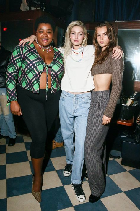 Gabriella Karefa-johnson, Gigi Hadid 2022, Leah Mccarthy, Rich Closet, Gigi Hadid Beauty, Fashion 90s Style, Alice Dellal, Party In New York, Gigi Style