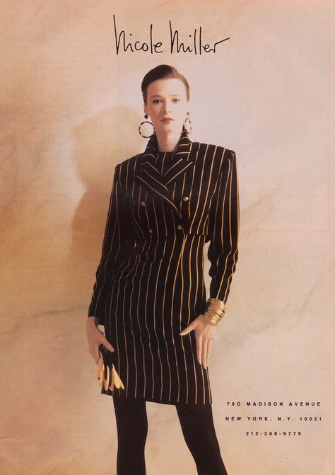 Fashion 1980s, Black Elegance, Women's Suits, Magazine Editorial, Power Dressing, Power Suit, Pinstripe Suit, Classic Suit, All That Jazz