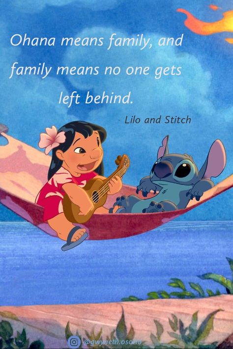 Lelo And Stich, Disney Movie Art, ليلو وستيتش, Lilo And Stitch Ohana, Lilo And Stitch Quotes, Stitch Tattoo, Disney Silhouettes, Best Friend Wallpaper, Stitch Quote