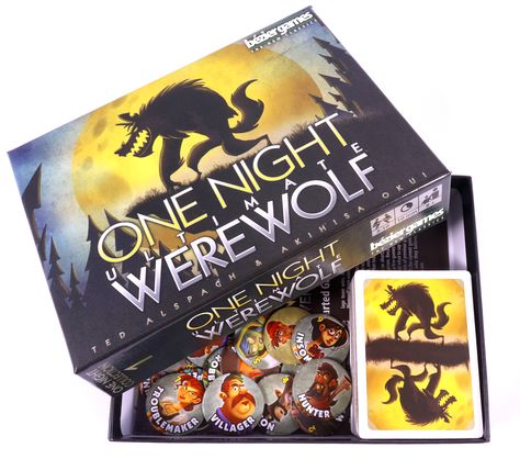 One Night Ultimate Werewolf, Ware Wolf, Out Of Your Mind, Four People, One Night, Classic Games, I Am Game, First Night, Party Games