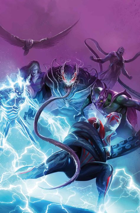 Marvel Comics July 2016 Covers and Solicitations - Comic Vine Marvel 2099, Spiderman 2099, Spider Man 2099, Ultimate Spider Man, Univers Marvel, Marvel Characters Art, Marvel Artwork, Marvel Villains, Spiderman Comic