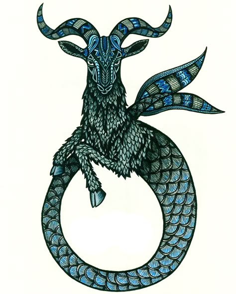 Capricorn - The Goat. http://www.britneyelizabeth.com/#!shop-zodiac-signs/cii5 Capricorn Mermaid Tattoo, Capricorn Tattoo Designs, Capricorn Sign Tattoo, Capricorn Flower, Capricorn Constellation Tattoo, Star Constellation Tattoo, Sagittarius Tattoo Designs, Astrology Symbols, Capricorn Symbol