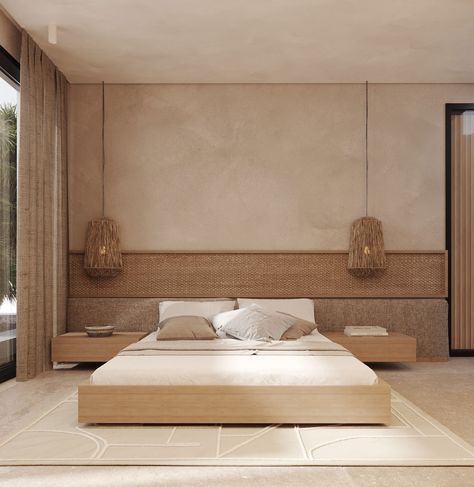 K A J A :: Behance Bali Bedroom, Resort Furniture, Tropical Bedroom, Arch Interior, Single Bedroom, Interior Design Architecture, Modern Tropical, Wardrobe Design, Architecture Visualization