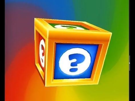 Mystery box subway surfers inspiration diy jake tricky rainbow question cube Subway Game, Mystery Box Ideas, Subway Surfers Game, Surf Cake, Dior Wallpaper, Prize Box, Subway Surfers, Games Box, Purim