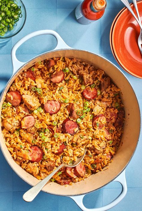 Cajun Gumbo Recipe, Cajun Gumbo, Cajun Jambalaya, Chicken And Sausage Jambalaya, Sausage Jambalaya, Jambalaya Recipe, Gumbo Recipe, Andouille Sausage, Andouille