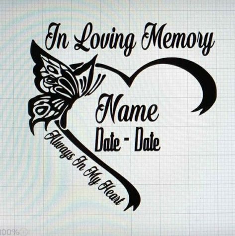 Tattoos For In Memory Of Mom, In Loving Memory Tattoos For Uncle, Tattoos In Remembrance Of Mom, Cute Tattoos With Meaning For Grandma, Mum Remembrance Tattoos, In Memory Of Tattoos For Women, Heart Memorial Tattoo Designs, Tattoo Ideas For Family Members Who Passed, Tattoo Ideas For Past Loved Ones