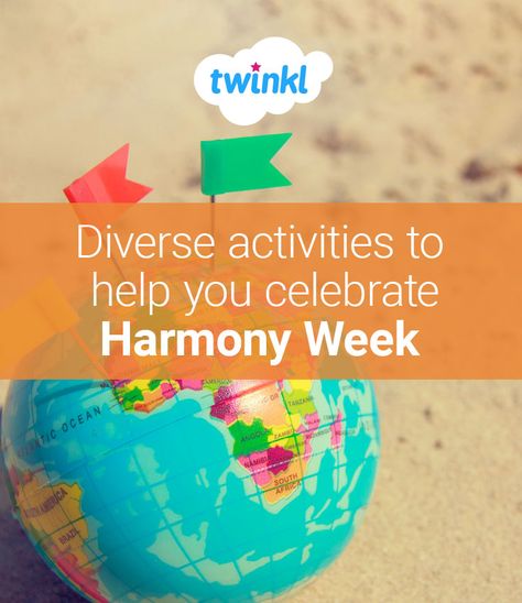 Looking for some inspiration to recognise and celebrate Harmony Week? Check out these diverse activities that you can do with your class. Harmony Day Activities Preschool, Harmony Week Activities, Harmony Day Activities, Harmony Day, Lesson Plans, Activities For Kids, Crafts For Kids, How To Plan, Celebrities