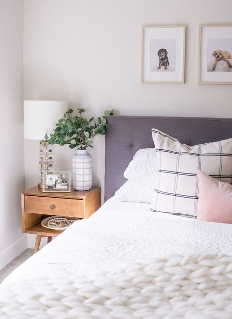 Behr Soft Focus Bedroom, Spare Bedroom Paint Colors Behr, Smoky White Behr Paint, Behr Smoky White, Behr Toasty Gray Bedroom, Bedroom Gray Bed, Bit Of Sugar Behr Paint, Top Paint Colors For 2022 Behr, White Behr Paint